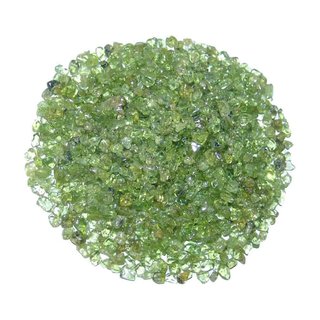 Peridot / Olivin 100 g kleine Trommelsteine / Wassersteine ca. 2-4 mm A* Qualitt klar