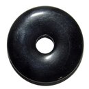 Onyx schwarz 30 mm  Donut Anhnger rund