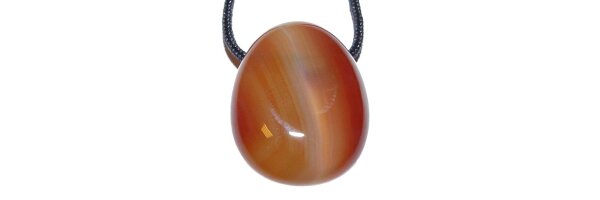 Trommelsteine gebohrt