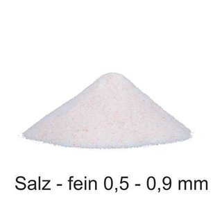 Salz Granulat fein 0,8 - 1,2 mm Badesalz