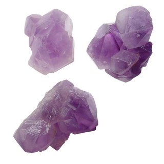 Amethyst Stufe mehrere kleine Spitzen rein 20 - 25  mm Madagaskar