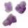 Amethyst Stufe mehrere kleine Spitzen rein 20 - 25  mm Madagaskar