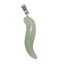 Jade Serpentin Edelstein Anhnger Wellenform ca. 6 x 6 x...