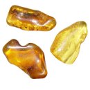 Bernstein Natur Anhänger ca. 30x20 mm mit Bohrung...