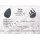 Lava XL Anhänger oval mit silberfarbenem Metall eingefasst Größe: ca. 60x48 mm
