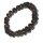 Rauchquarz Armband Trommelsteine auf Stretchband