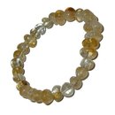 Citrin Armband (Amethyst gebrannt) Trommelsteinarmband...