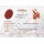 Goldfluss Armband Herz Form auf Stretchband