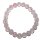 Rosenquarz Kinder Mädchen Kugel 6 mm Armband auf Stretchband ca. 13 - 15 cm