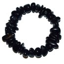 Turmalin schwarz Schrl Armband polierte Trommelsteine...