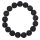 Lava Armband schönes Kugelarmband 14 mm auf Stretchband