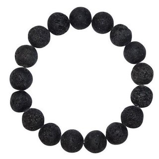 Lava Armband schnes Kugelarmband 8 mm auf Stretchband
