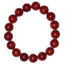 Schaumkoralle Armband Kugel ca. 12 mm  auf Stretchband