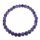 Amethyst Armband  facettiert 6mm Kugel  Super Qualitt