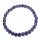 Amethyst Armband  facettiert 6mm Kugel  Super Qualität