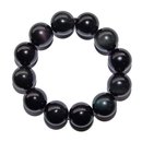 Regenbogen Obsidian Kugel Armband 18 mm schner Augen...