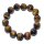 Tigerauge Kugel Armband 12 mm wunderschöner Schimmer A*extra Qualität