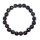 Magnet Armband 8 mm Kugel facettiert aus magnetisiertem Hämatit schönes unisex Armband
