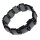 Magnet Armband aus magnetisiertem Hämatit schönes unisex Armband auf Stretchband