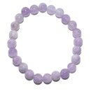 Amethyst Armband Kugel 8 mm schöne hell lila flieder...