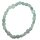 Aventurin grün Armband aus polierten kleinen Edelstein Nuggets auf Stretchband