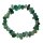 Achat grün (coloriert) Armband schönes Trommelstein Edelsteinarmband