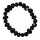 Achat schwarz (coloriert) Armband schönes Trommelstein Edelsteinarmband echter Hingucker