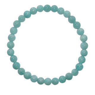 Amazonit Armband Kugel 6 mm A* extra Qualitt aus Madagaskar