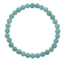 Amazonit Armband Kugel 6 mm A* extra Qualitt aus Madagaskar