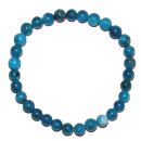 Apatit Armband 6 mm Ø Kugel Edelsteinarmband A* Qualität auf Stretchband