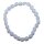 Chalcedon Armband aus kleinen polierten Nugget Edelsteinen ca. 5-8 mm auf Stretchband