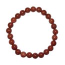 Goldfluss (synthetisch) 8 mm Kugel Armband schner...