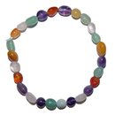 Multi Color Bunt Armband aus polierten kleinen...