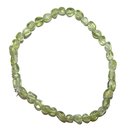 Peridot / Olivin Armband aus polierten kleinen...