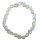 Prehnit Armband aus polierten kleinen Edelsteinen elastisch