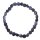 Sodalith Armband aus polierten kleinen Nuggets auf Stretchband