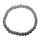 Tansanit Armband 6 mm Ø Kugel auf Stretchband