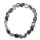 Turmalinquarz Armband aus polierten kleinen Edelsteinen elastisch