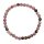 Turmalin rot - Rubelit Armband Kugel 6 mm auf stretchband