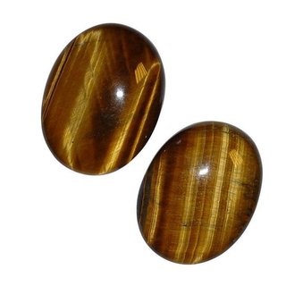 Tigerauge Herz Anhnger schn bauchig ca. 30 mm mit Bohrung ca. 2,5 mm