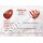 Jaspis rot, 100 g, Trommelsteine Handschmeichler Wassersteine ca. 8 - 12 Steine ca. 15 - 25 mm