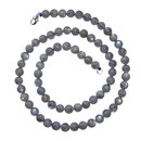 Labradorit Kette Kugel 6 mm Lnge ca. 45 cm mit 925er...