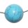 Türkinit (Magnesit color.) Kugel Anhänger ca. 20 mm mit Bohrung 2,5 mm