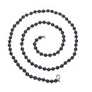 Hmatit Kette Kugel 6 mm Lnge 60 cm mit Karabinerverschluss