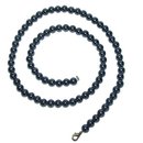 Hmatit Kette Kugel 8 mm Lnge 60 cm mit Karabinerverschluss