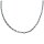 Edelstahl Kette Gliederkette Ø 3 mm Länge 50 cm mit Karabiner- Verschluss Unisex Länge variabel.