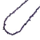 Amethyst A*extra Splitter Kette 90 cm endlos = ohne...