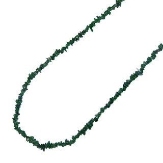 Diopsid grn Splitter Kette 90 cm endlos ohne Verschluss