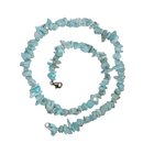 Larimar Splitter Kette 45 cm Lnge auch Atlantisstein...