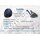 Sodalith Splitter Kette 90 cm endlos ohne Verschluss